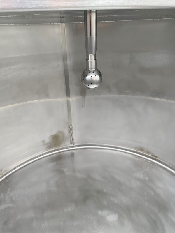 1800_litre_fermentation_vessel_316_stainless_Steel_CIP_Sprayball_Interior