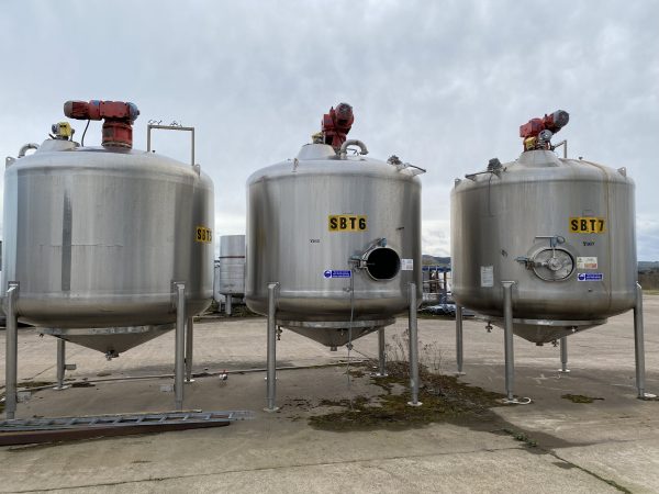 12,000¬_litre_ stainless_steel _mixing _vessel