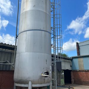 60,000 litre used stainless steel tank